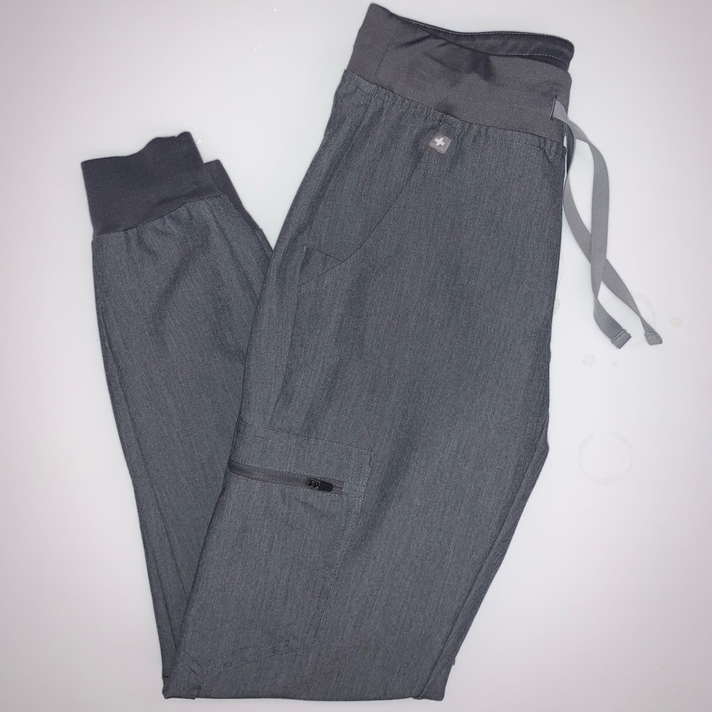 Figs zamora scrub bottom in graphite